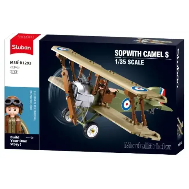 Model Bricks 1:35 WW1 Sopwtih Camel (B1293)