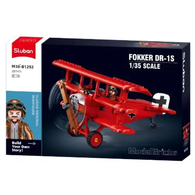 Model Bricks 1:35 WW1 Fokker DR-1S (B1292)