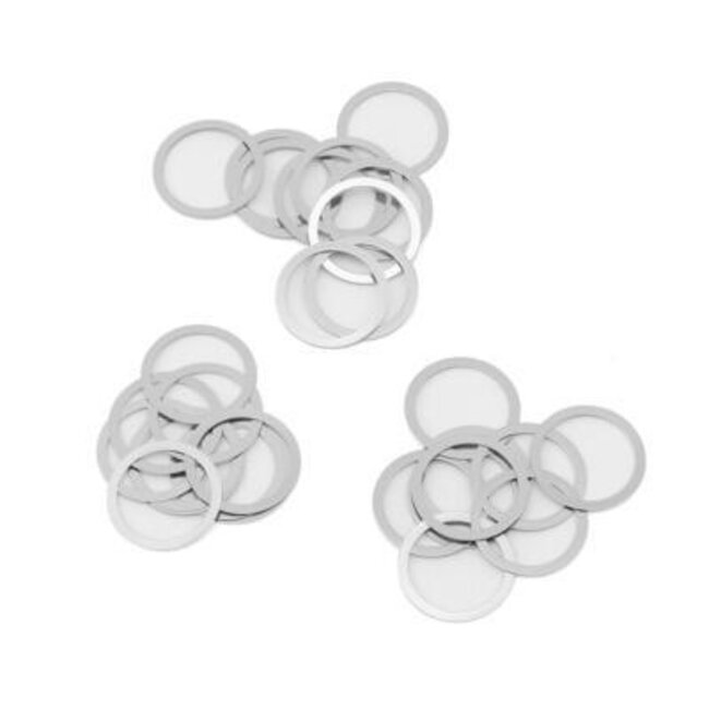 RACE Assorted 10mm Shim pack 1, 0.5, 0.3, 0.2, 0.1mm