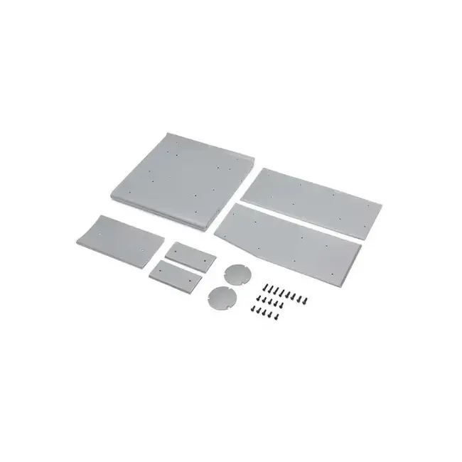 Losi Wing Panel Set, Silver, 22S Sprint Car