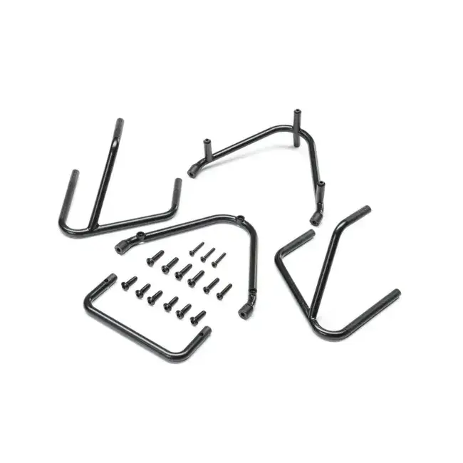 Losi Bumper Set, Black, 22S Sprint Car