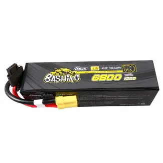 GENS ACE Gens Ace G-Tech 4S Bashing 6800mAh 120C 14.8V Soft Pack Lipo Battery (EC5)