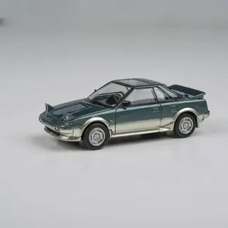 PARA64 Para64 1/64 Toyota MR2 MK1 Green/Gold RHD Diecast Model Car