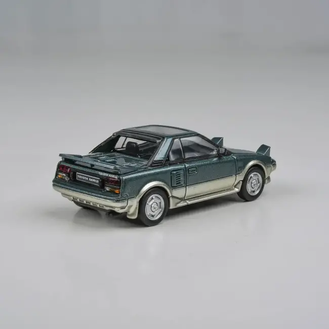 Para64 1/64 Toyota MR2 MK1 Green/Gold RHD Diecast Model Car