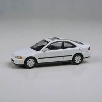 PARA64 Para64 1/64 '95 Honda Civic Coupe EJ1 White RHD Diecast Model Car