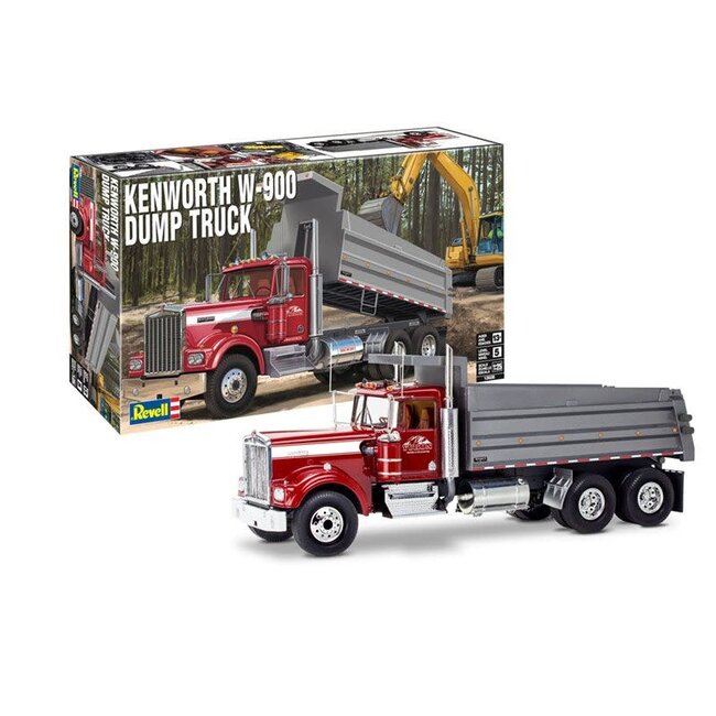 REVELL KENWORTH W-900 DUMP TRUCK 1:25