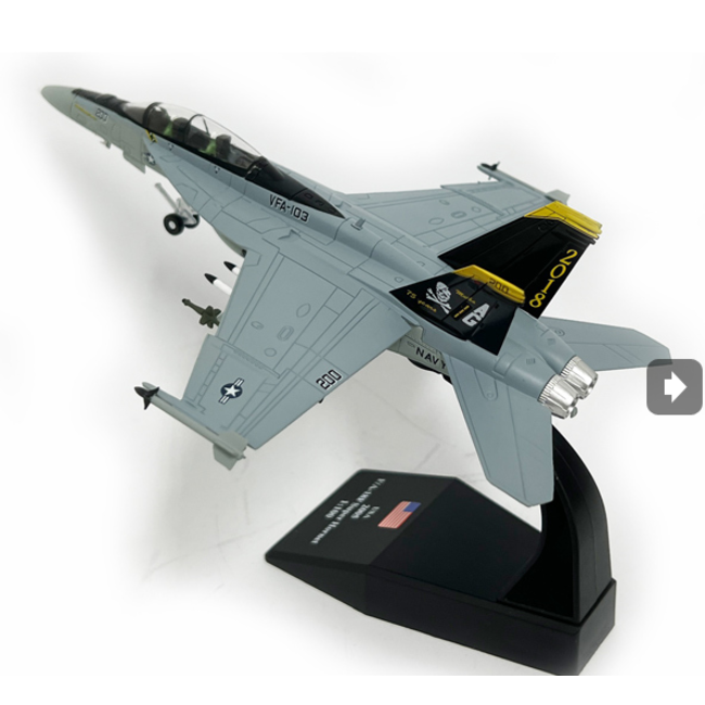 NS Model F-18B Strike Fighter 1/100 Diecast Plane