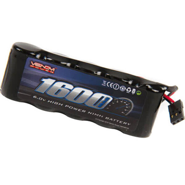 VENOM 1503 6V 1600mAh 5-cell flat Rx Nimh battery