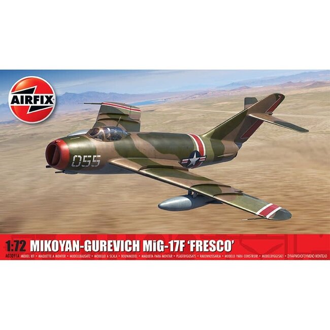 AIRFIX MIKOYAN-GUREVICH MIG-17F 'FRESCO' PLASTIC KIT 1/72