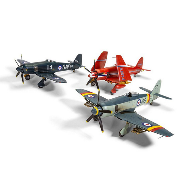 AIRFIX HAWKER SEA FURY FB.II AUST.DECALS PLASTIC KIT 1/48