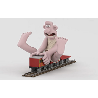 CORGI Corgi CC80604 Wallace & Gromit The Wrong Trousers - Wallace & Flatbed Wagon