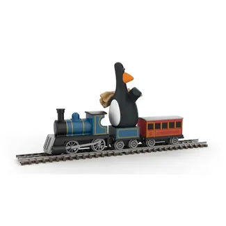 CORGI Corgi CC80602 Wallace & Gromit The Wrong Trousers - Feathers McGraw & Locomotive