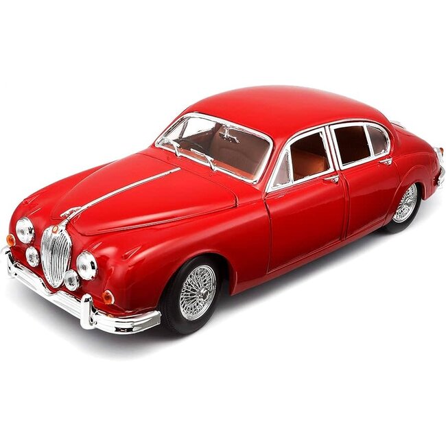 BURAGO 1/18 JAGUAR MARK II 1959 RED