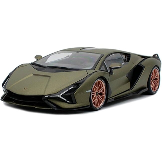 BURAGO LAMBORGHINI SIAN 11046 METALLIC MATTE GREEN
