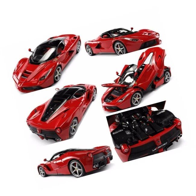Burago 16901 1/18 Signature La Ferrari Red (FACTORY 2ND, FRONT LEFT GUARD HAS BLACK PAINT MARK)