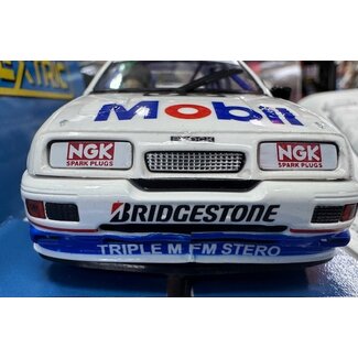 SCALEXTRIC SCRATCH & DENT SCALEXTRIC FORD SIERRA RS500 - PETER BROCK BATHURST 1989 &*** CRACK IN FRONT BUMPER  SOLD AS IS NO RETURNS ***