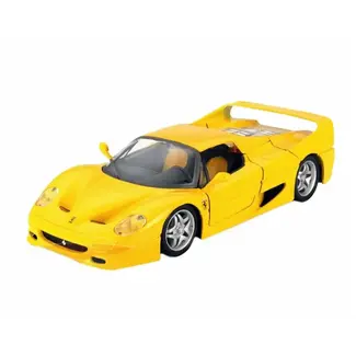 BURAGO BURAGO 1/18 FERRARI F50 YELLOW RACE & PLAY