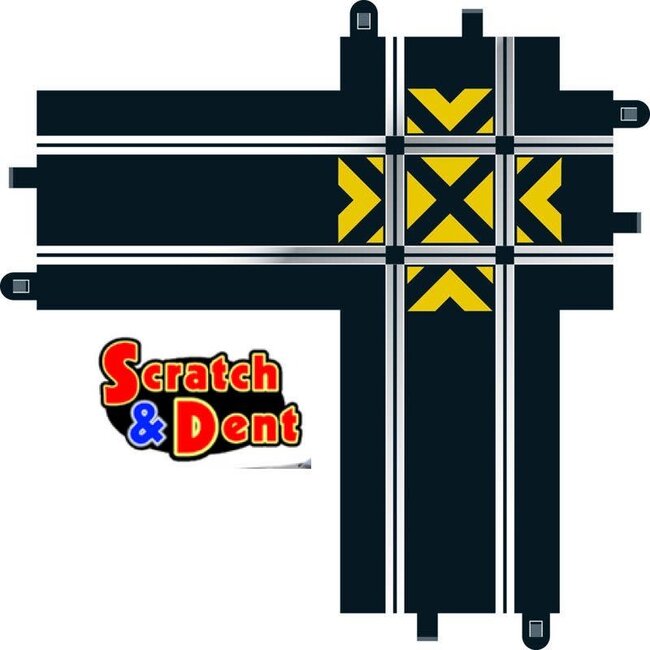 SCRATCH & DENT SCALEXTRIC CROSSOVER ADVANCE TRACK SYSTEM AS NEW NO PACKAGE