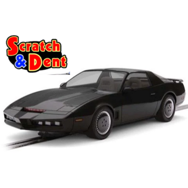 SCRATCH & DENT  Scalextric C4226 Knight Rider - KITT Slot Car NO FRONT LIGHTS ( MUST BE REMOVED   SOLD AS IS NO RETURNS