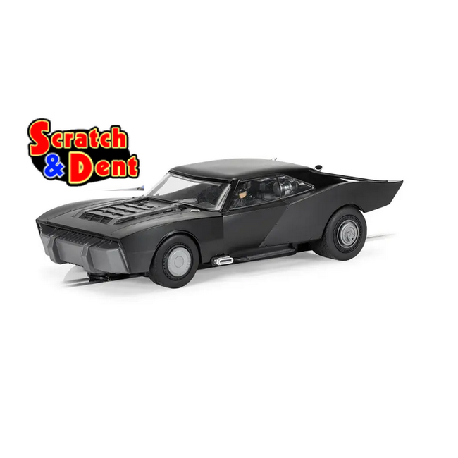 SCRATCH & DENT Scalextric 4442 Batmobile -The Batman 2022 TESTED O.K
