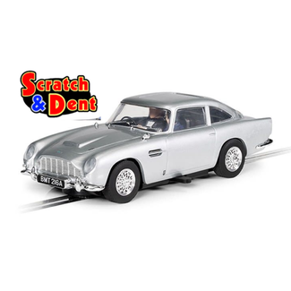 SCALEXTRIC SCRATCH & DENT SCALEXTRIC JAMES BOND ASTON MARTIN DB5 - GOLDFINGER SLIGHTLY NOISEY GEARS  TESTED OK SOLD AS IS NO RETURNS