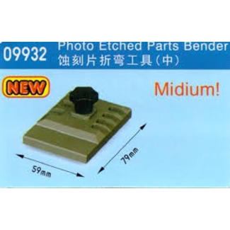 MASTER TOOLS MASTER TOOLS PHOTO ETCHED PARTS BENDER MEDIUM ALLOY CNC MACHINED