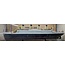 RMS  TITANIC BIG SCALE WOODEN SHIP EX DISPLAY MODEL PRE BUILT  APPROX 1:250 SCALE