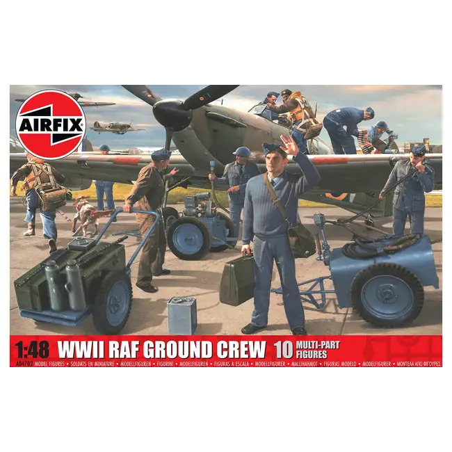 AIRFIX 1/48 WWII RAF GROUND CREW