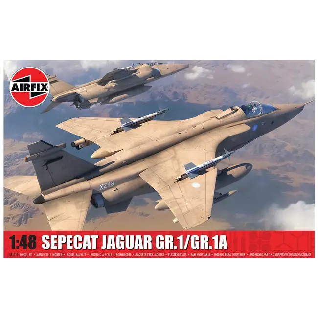 AIRFIX SEPECAT JAGUAR GR.1/GR.1A 1/48