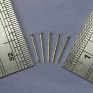 CALDERCRAFT Caldercraft Brass Dome Head Pin, 0.7 x 10mm