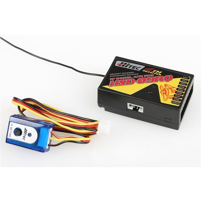 HITEC SYNTESIZED 9CH RECEIVER HSD-09RQ DUAL CONVERSION