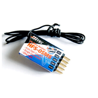 HITEC HITEC 36MHZ 5 CH PARK FLY  RANGE  MICRO RECEIVER END PINS
