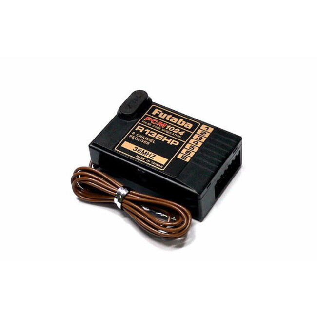 FUTABA 6Ch 36 mhz  PCM RECEIVER XTAL NOT INCLUDED