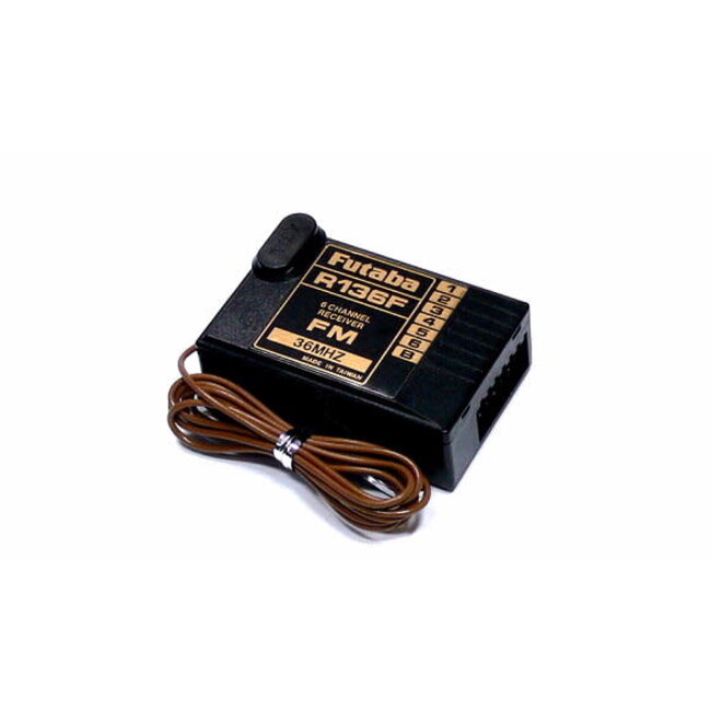 FUTABA R146F 36MHZ SINGLE CONVERSION RECEIVER XTAL NOT INCLUDED