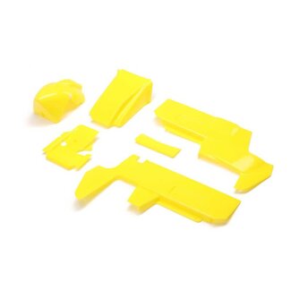 LOSI Losi Body Panel Set, Yellow, 22S Sprint Car