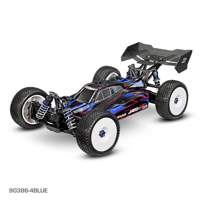 TRAXXAS JATO 4X4 VXL - BLUE  BRUSHLESS BUGGY  REQUIRES BATTERY & CHARGER