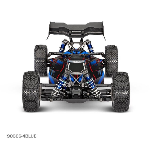 TRAXXAS JATO 4X4 VXL - BLUE  BRUSHLESS BUGGY  REQUIRES BATTERY & CHARGER