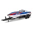 Traxxas Tandem-Axle Boat Trailer suits V hulll disruptor boat & tow vehicle not included