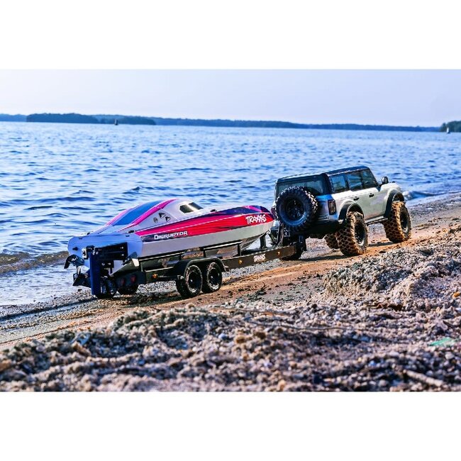 Traxxas Tandem-Axle Boat Trailer suits V hulll disruptor boat & tow vehicle not included