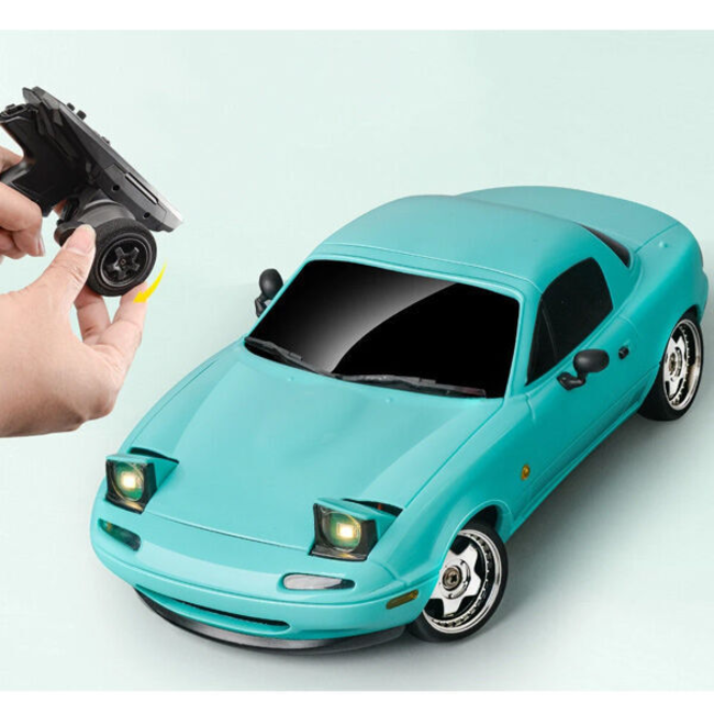 LDRC 1804-B MX-5 Drift Car RTR W/ Gyro 1/18th