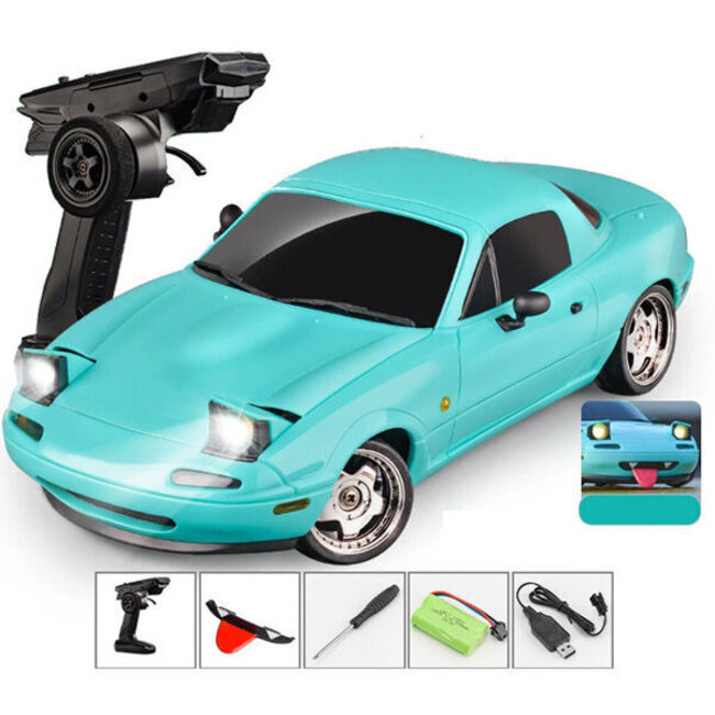 LDRC 1804-B MX-5 Drift Car RTR W/ Gyro 1/18th