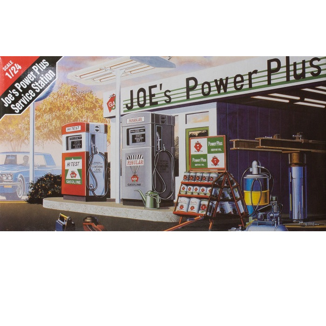 ACADEMY 1/24 JOE'S POWER PLUS SERVICE STATION
