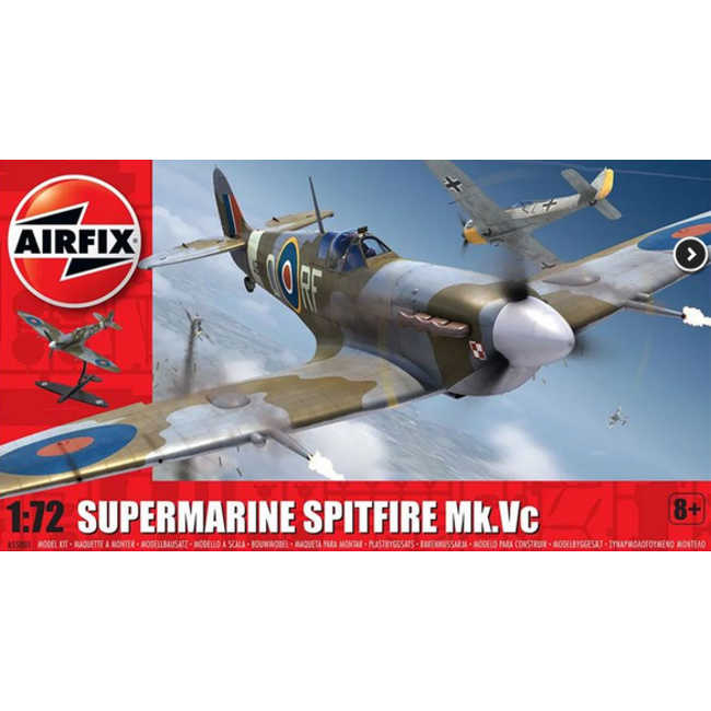 AIRFIX 1/72 SUPERMARINE SPITFIRE MK.VC
