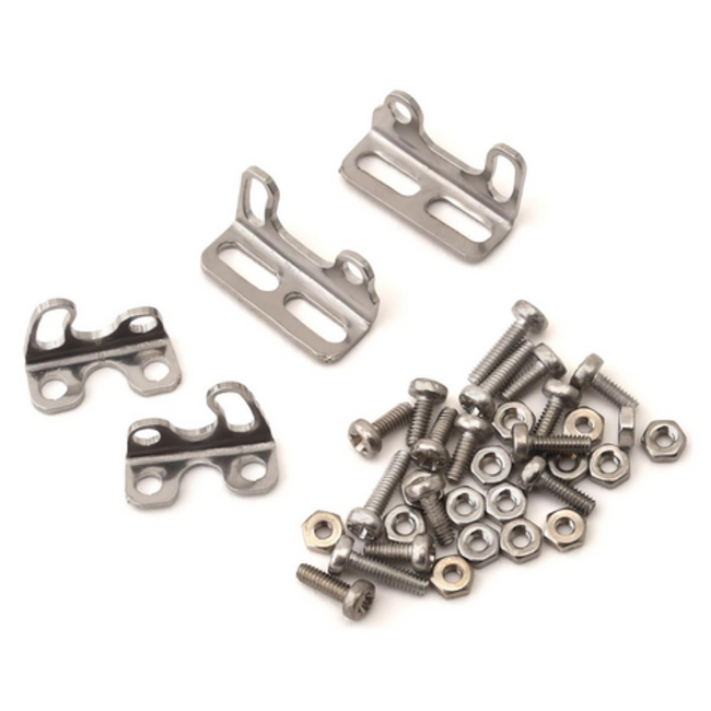 Sideways RC Scale Drift Custom Wing Mount (Silver) (Style 1)