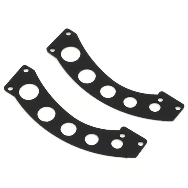 Sideways RC Scale Drift Custom Wing Mount (Black) (Style 12)