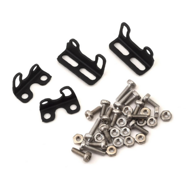 Sideways RC Scale Drift Custom Wing Mount (Black) (Style 12)