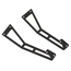 Sideways RC Scale Drift Custom Wing Mount (Black) (Style 14)