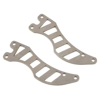 SIDEWAYS RC Sideways RC Scale Drift Custom Wing Mount (Silver) (Style 6)