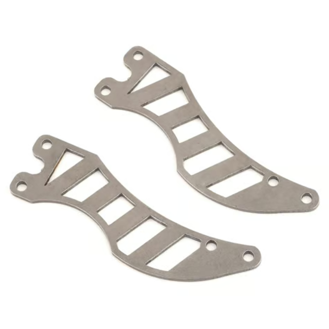 Sideways RC Scale Drift Custom Wing Mount (Silver) (Style 6)