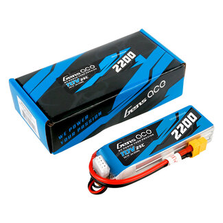 GENS ACE Gens Ace 3S 2200mAh 11.1V 25C Soft Case LiPo Battery (XT60)